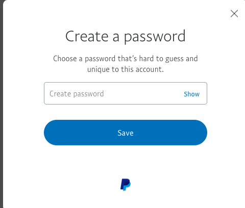 choose new password
