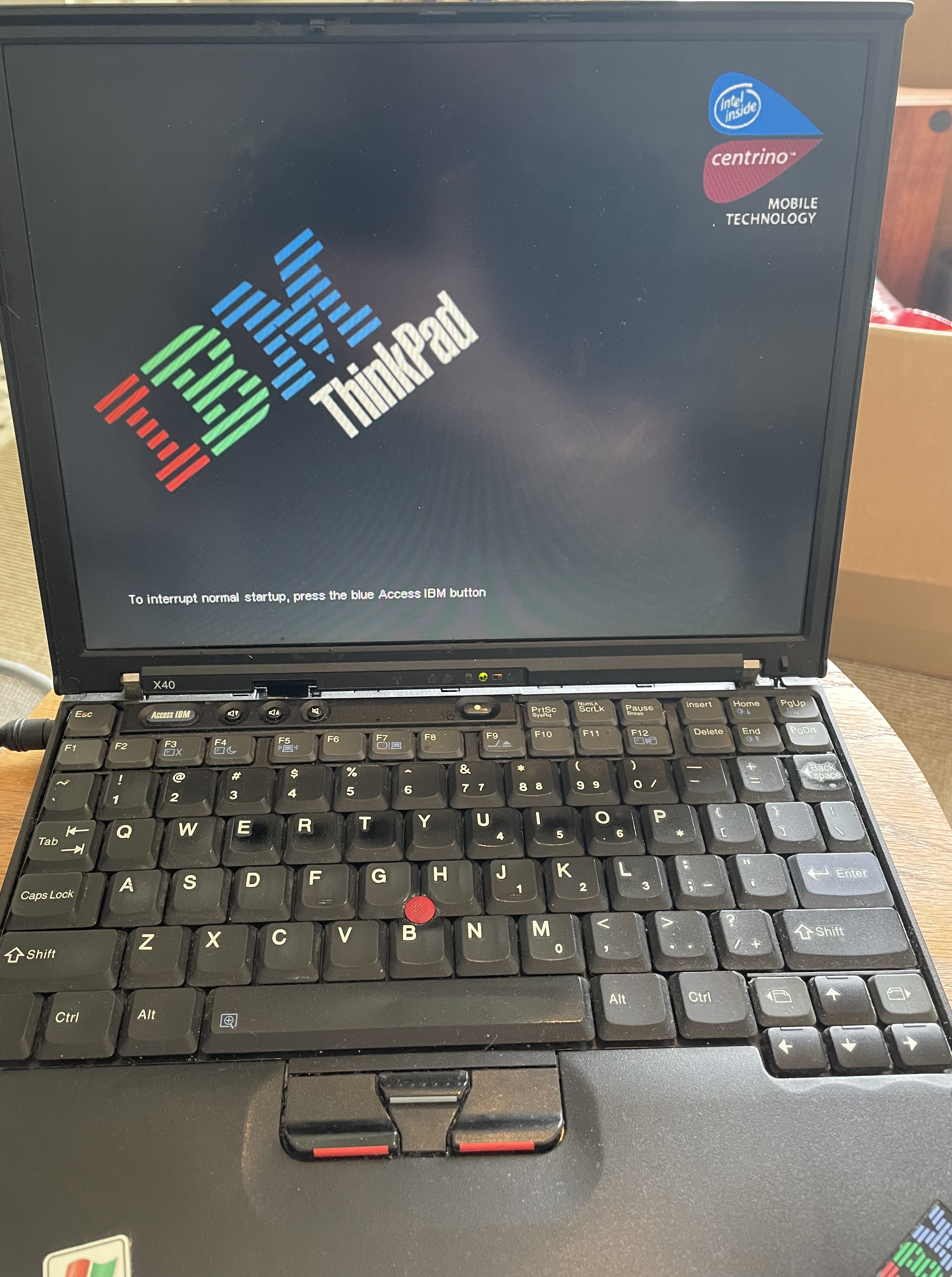 My ThinkPad X40